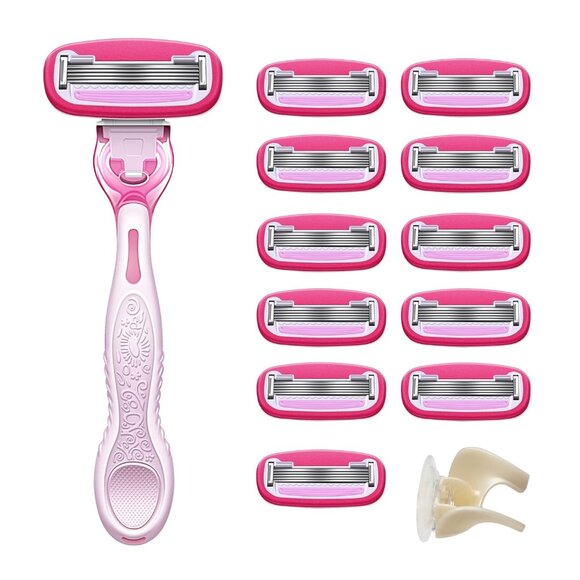 Women's 5 Blade FITS Razor for Women, FITS Handle and Venus Handles, Includes 1 - Picture 2 of 8